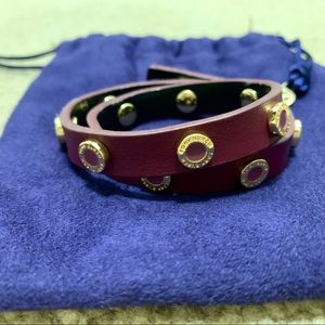 Tory Burch leather bracelet